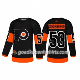 Philadelphia Flyers Shayne Gostisbehere 53 Adidas 2018-2019 Alternate Authentic Shirt - Mannen